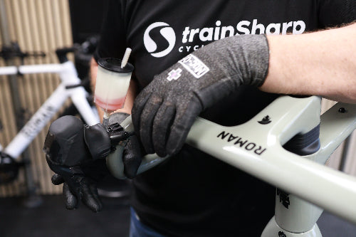 Silver service: hydraulic brake bleed