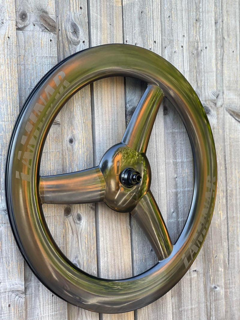 LAMINAR T850 AEROTRI-SPOKE FRONT SL (DISC BRAKE) WHEEL