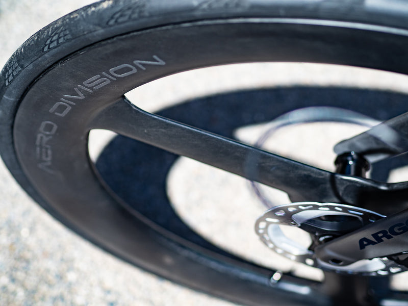 Aerodivision Tri Spoke Tubeless Time Trial Wheel