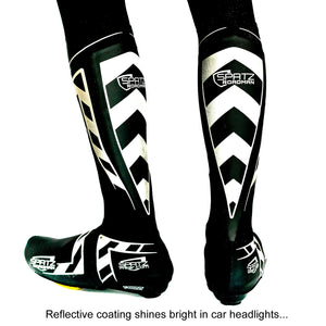 SPATZ 'Roadman 2' Super-Thermo Reflective Overshoes with Kevlar
