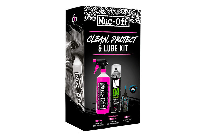 Muc-Off Wash, Protect and Lube KIT