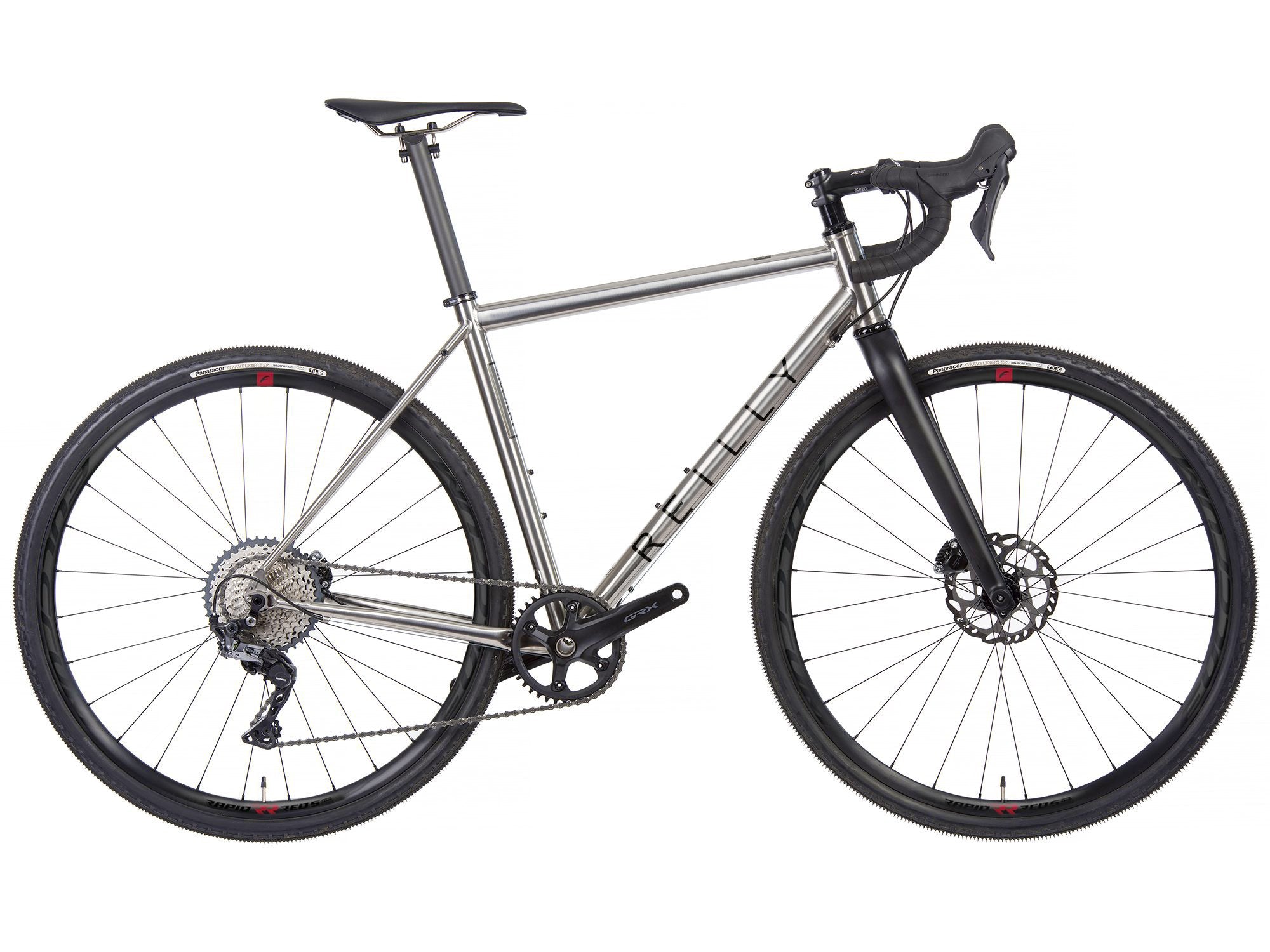 reilly titanium gravel bike Reilly Gradient // Adventure Disc X-Large Frame Size – trainSharp Cycling